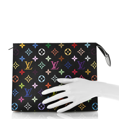 Louis Vuitton LV X TM Monogram Multicolor Toiletry Pouch 26 Black 2 of 6