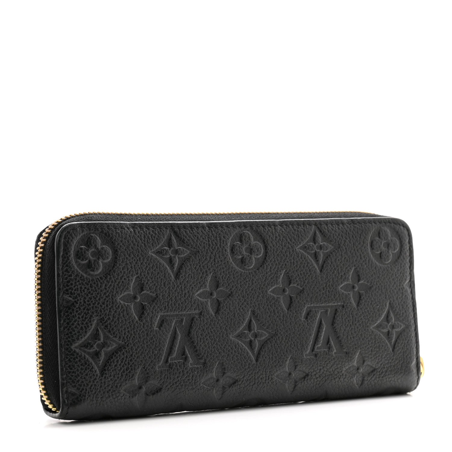 Louis Vuitton Empreinte Clemence Wallet Black 3 of 10