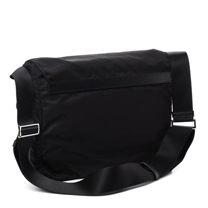 Prada Tessuto Nylon Saffiano Messenger Bag Black 3 of 10