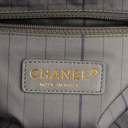 Chanel Glazed Calfskin Quilted Mademoiselle Large Frame Bag Black 8 of 9