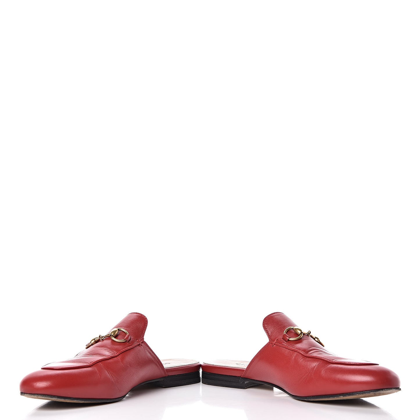 Malaga Kid Womens Princetown Slippers 37.5 Hibiscus Red