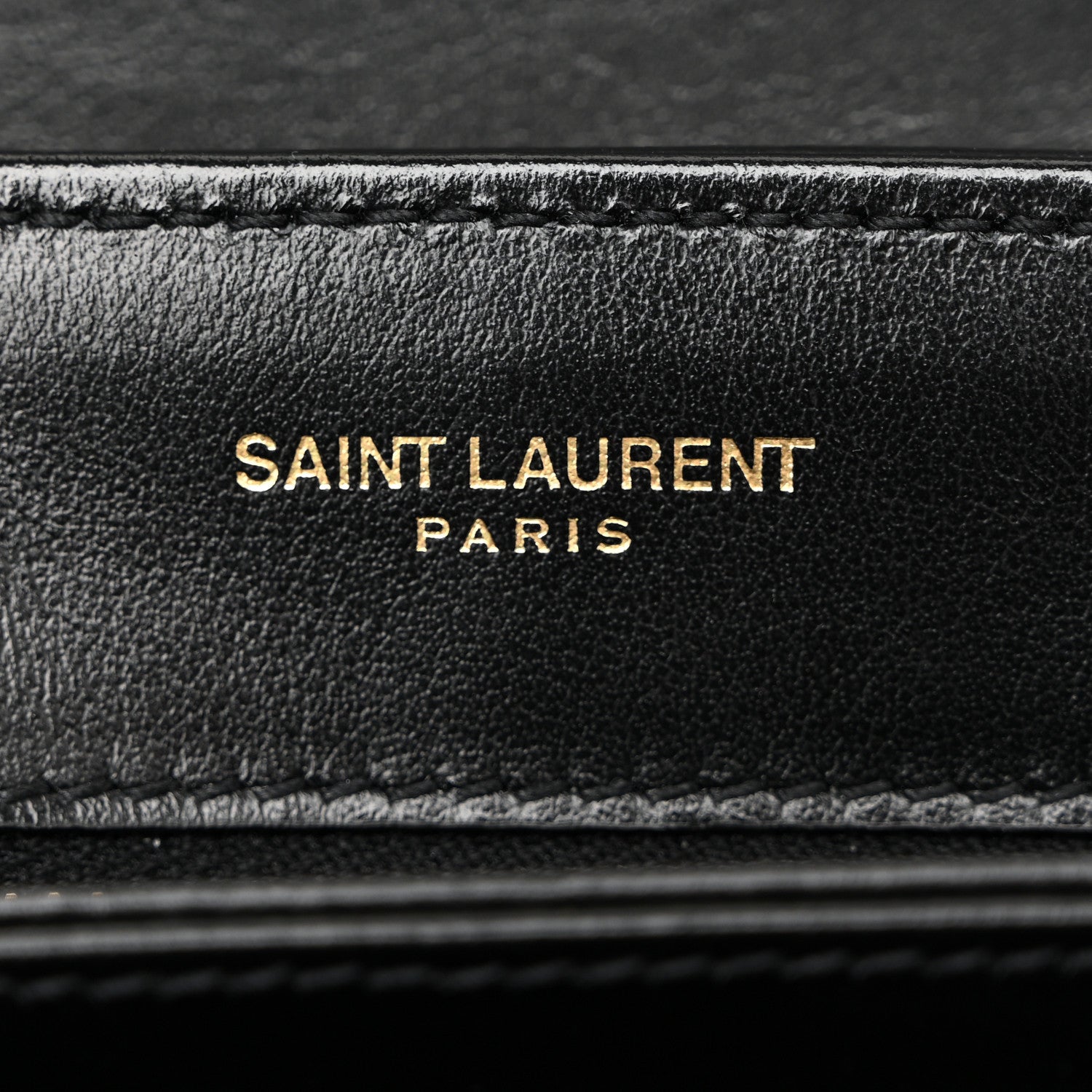Saint Laurent Calfskin Y Quilted Monogram Toy Loulou Crossbody Bag Black 6 of 11