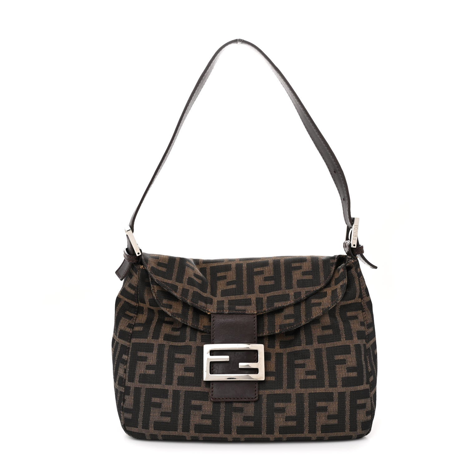 Fendi Zucca Shoulder Bag Tobacco 1 of 11