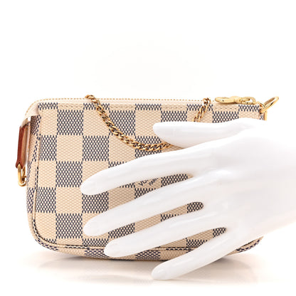 Louis Vuitton Damier Azur Mini Pochette Accessories 2 of 7