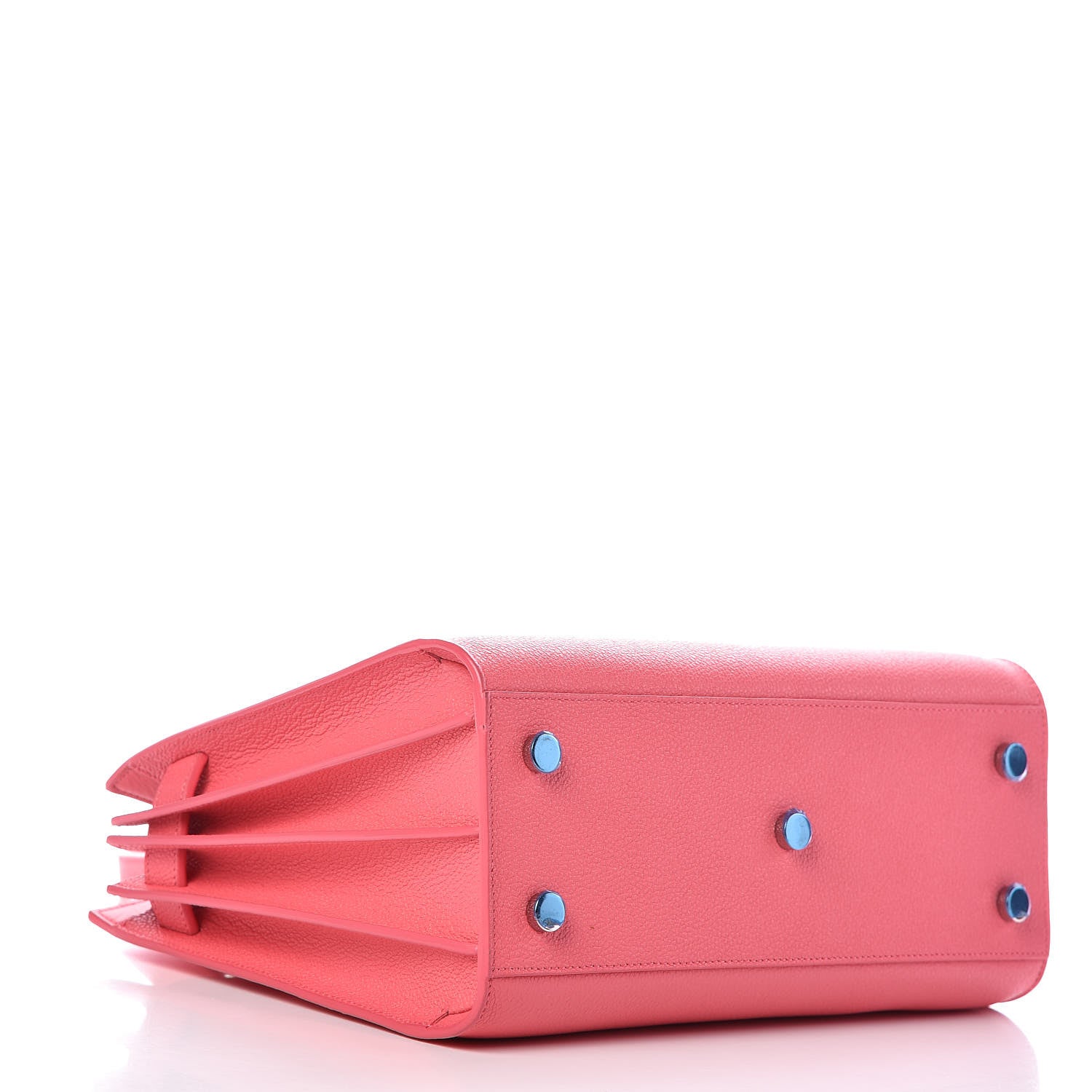 Saint Laurent Grained Calfskin Baby Sac De Jour Rose Clair 4 of 14