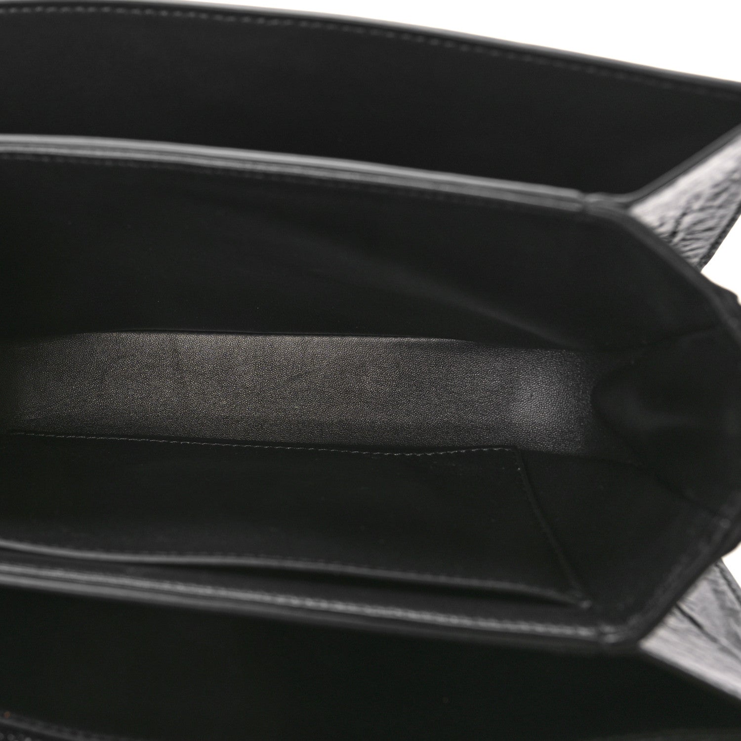 Valentino Garavani Brushed Calfskin Supervee Shoulder Bag Black 5 of 8