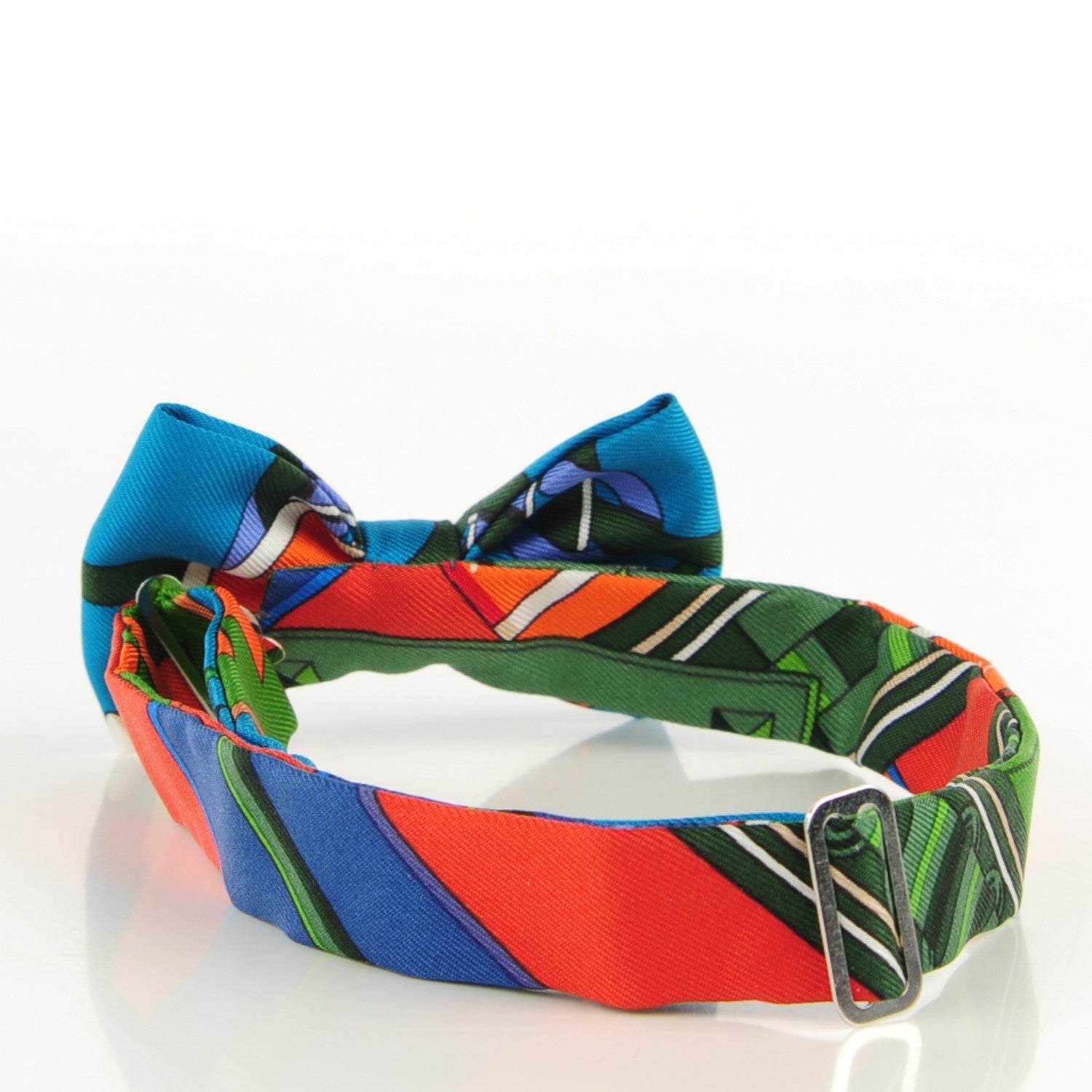 Hermes Silk Twill Flots, Fleurs Et Frontaux Mini Bow Tie 3 of 8