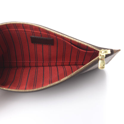 Louis Vuitton Damier Ebene Neverfull MM GM Pochette 4 of 9