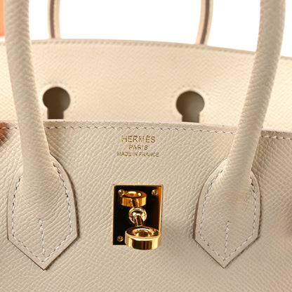 Hermes Epsom Birkin Sellier 25 Craie 6 of 12