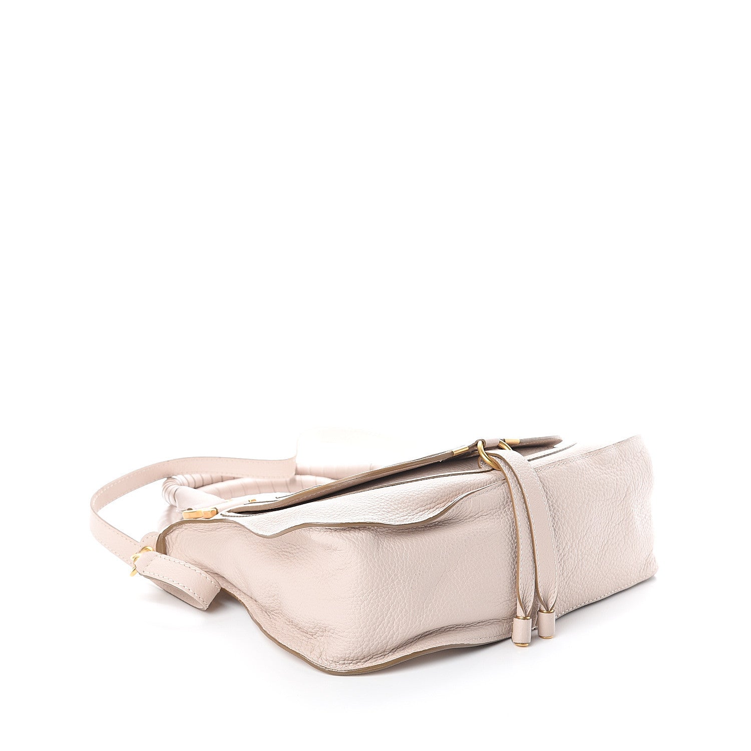 Chloe Calfskin Medium Marcie Satchel Abstract White 3 of 8