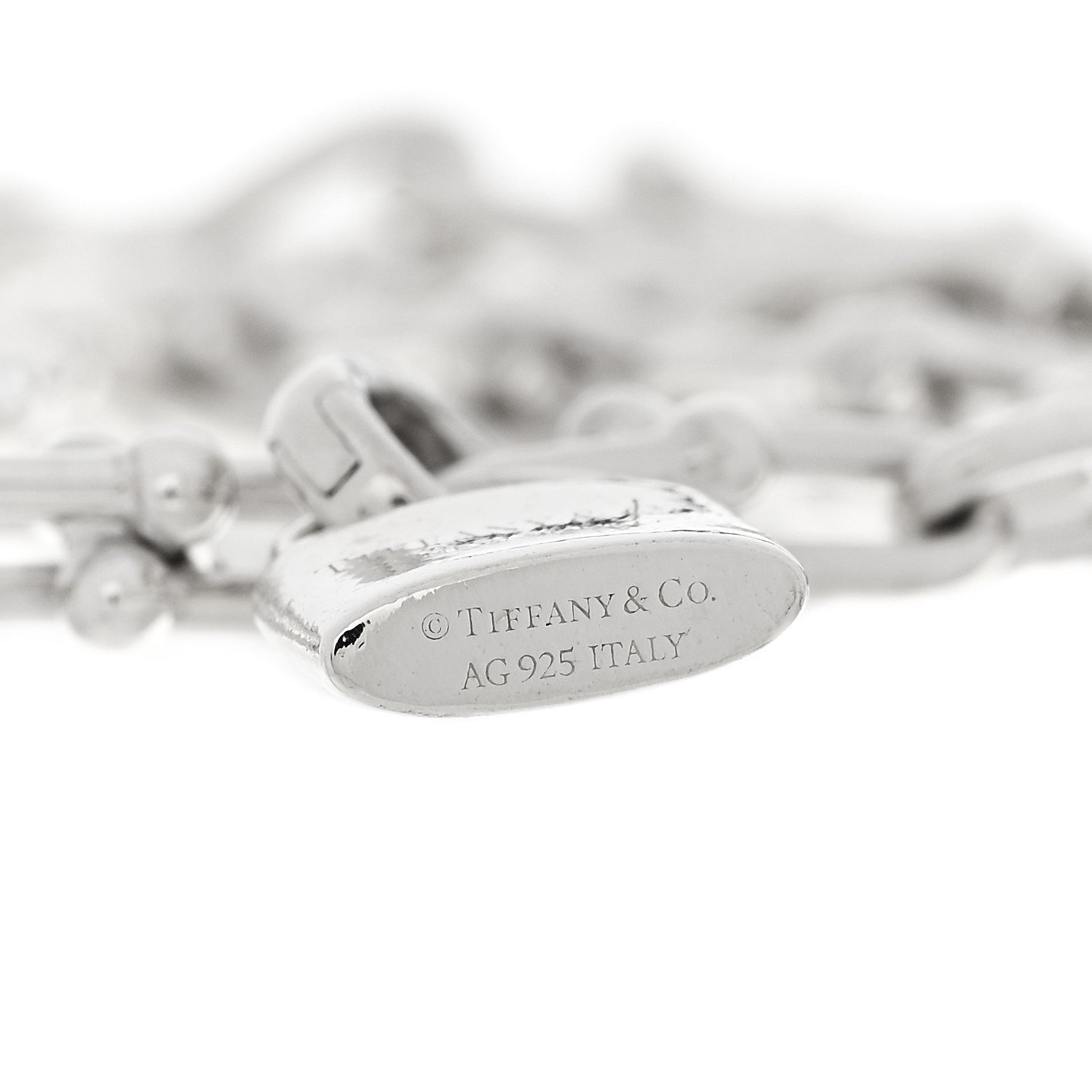 Tiffany Sterling Silver HardWear Wrap Bracelet 4 of 6