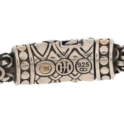 John Hardy Sterling Silver 18K Yellow Gold Black Sapphire Naga Legend Bracelet 3 of 3