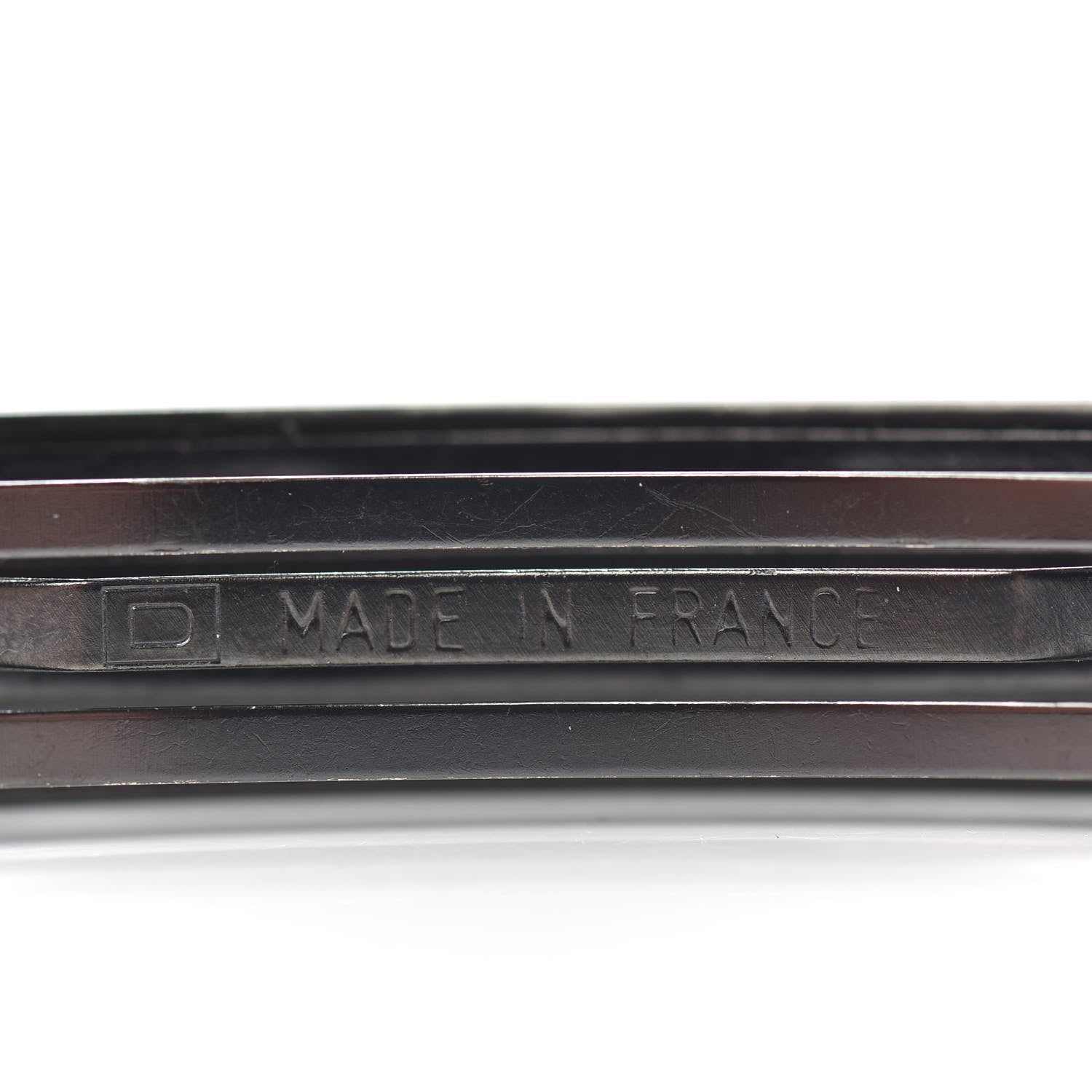Chanel Crystal CC Hair Clip Barrette Silver 3 of 4