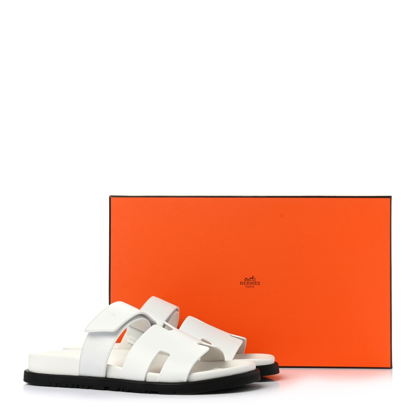 Calfskin Womens Chypre Sandals 40 White