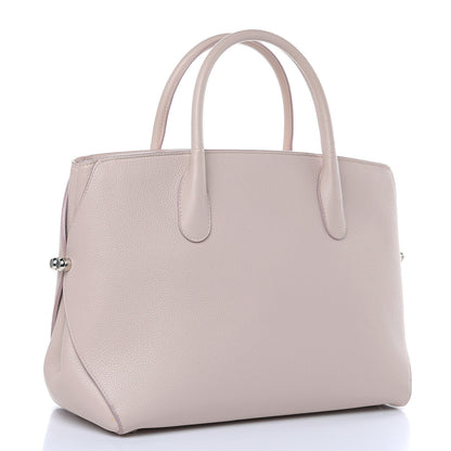 Christian Dior Grained Calfskin Medium Bar Tote Rose Poudre 3 of 15
