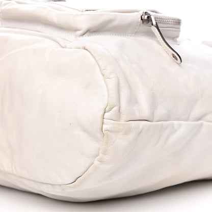 Gucci Calfskin Top Handle Tote White 9 of 21