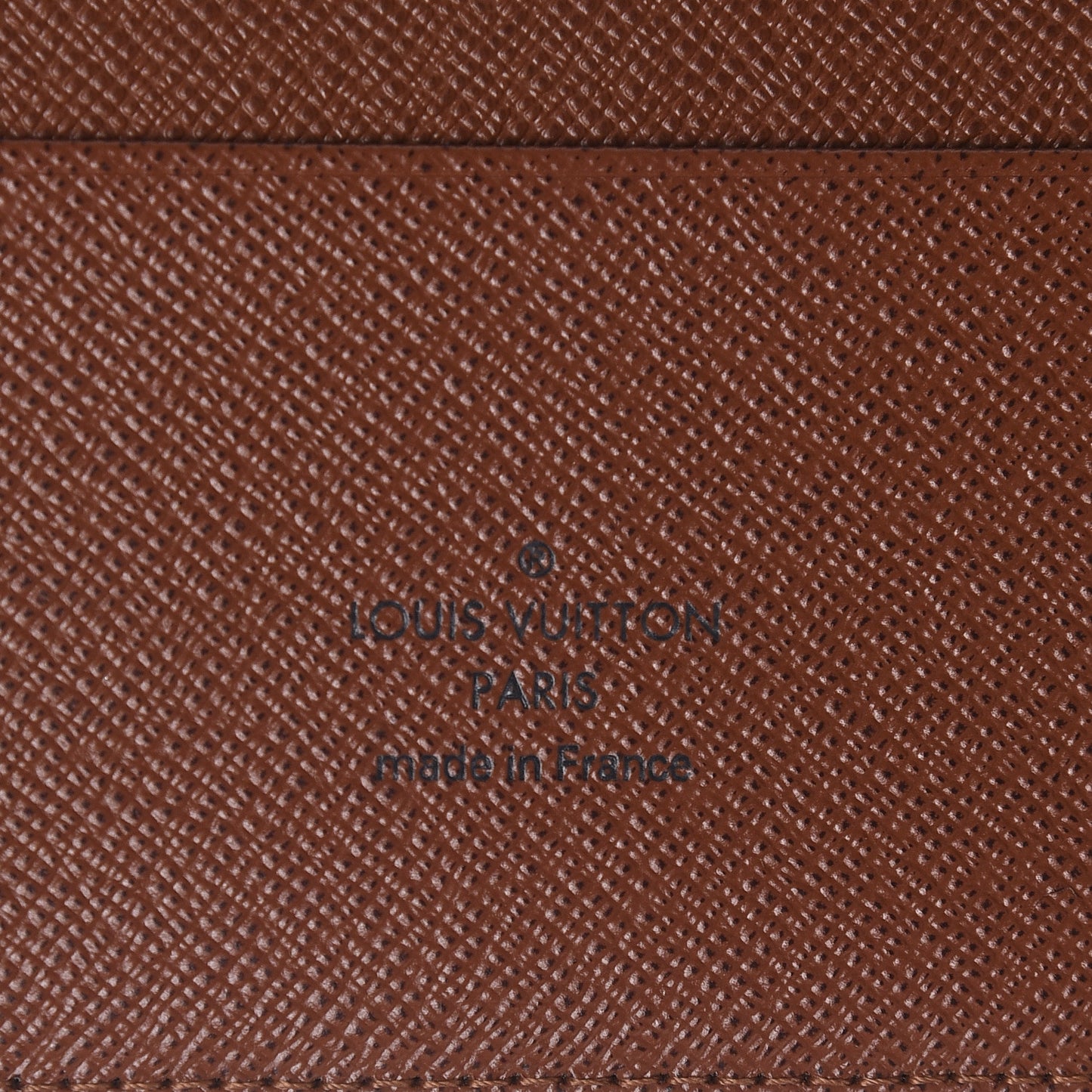 Monogram Large Ring Agenda Cover