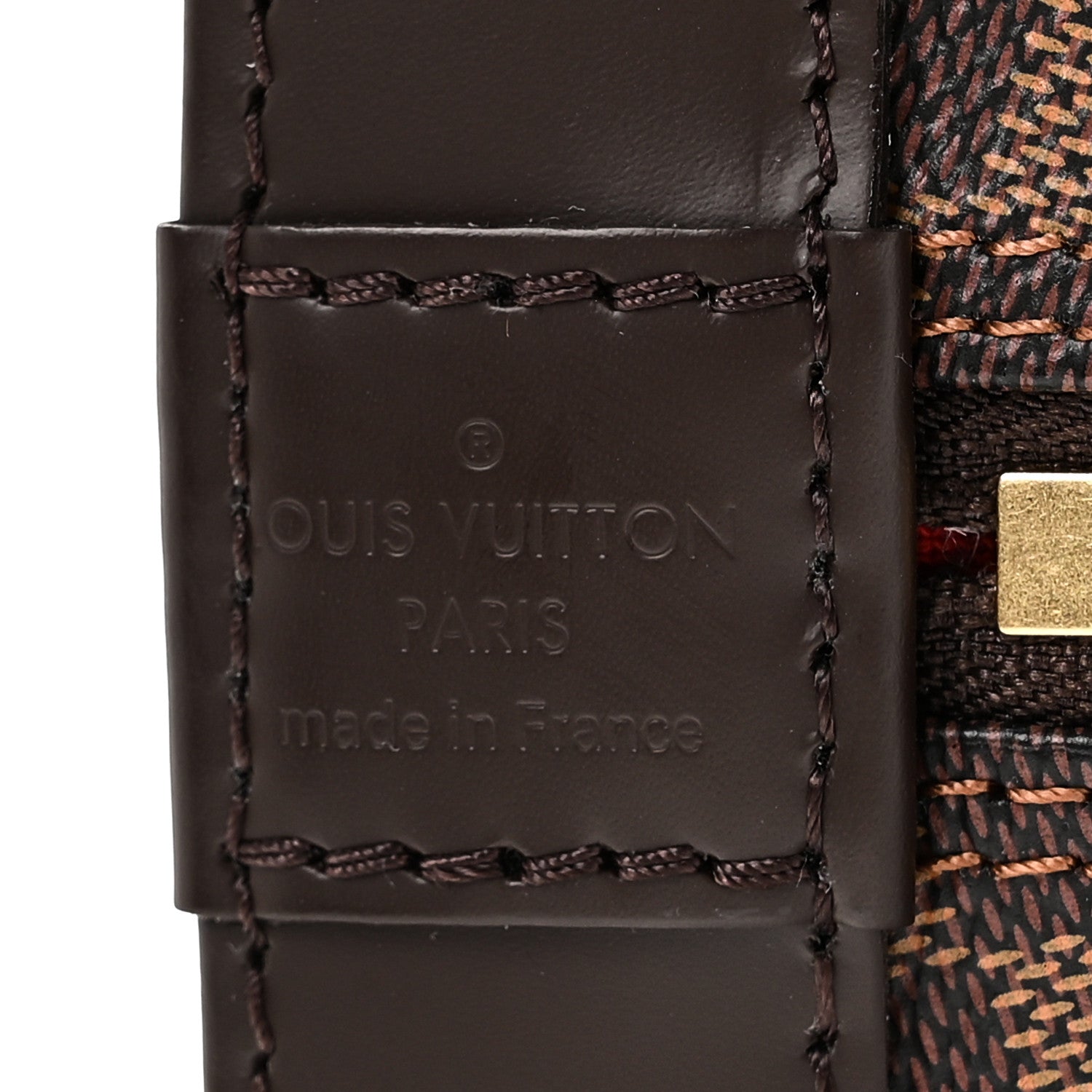 Louis Vuitton Damier Ebene Alma PM 6 of 9