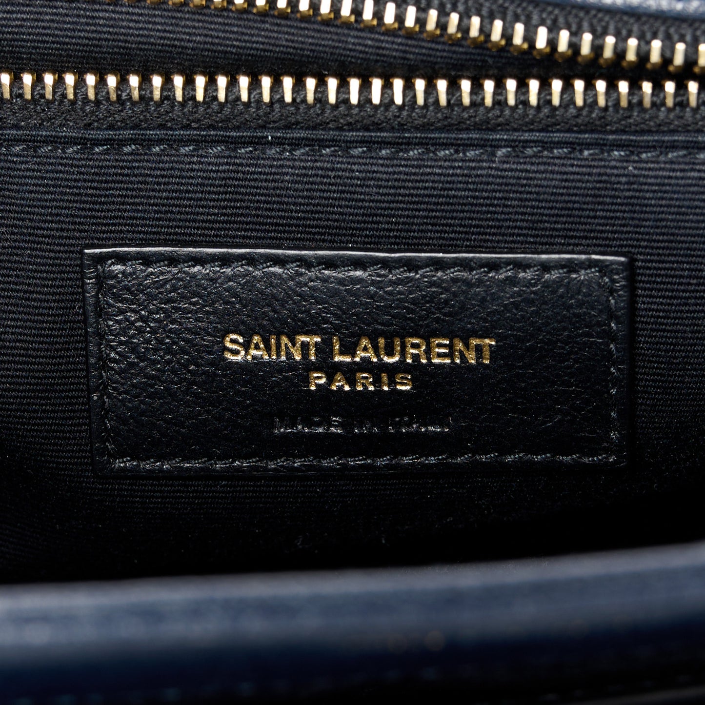 Lambskin Quilted Mini Becky Chain Bag Blue Charron