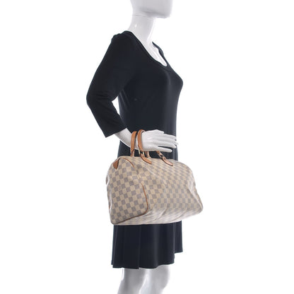 Louis Vuitton Damier Azur Speedy 30 2 of 13