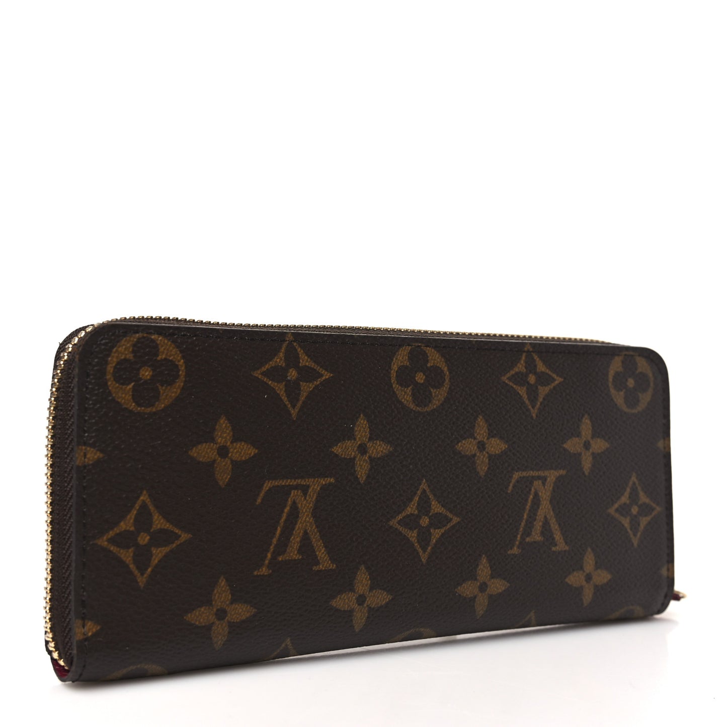 Monogram Clemence Wallet Fuchsia