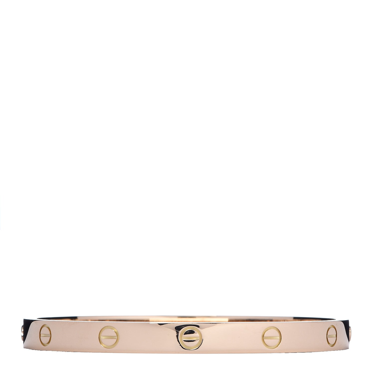 Cartier 18K Yellow Gold LOVE Bracelet 19 1 of 5