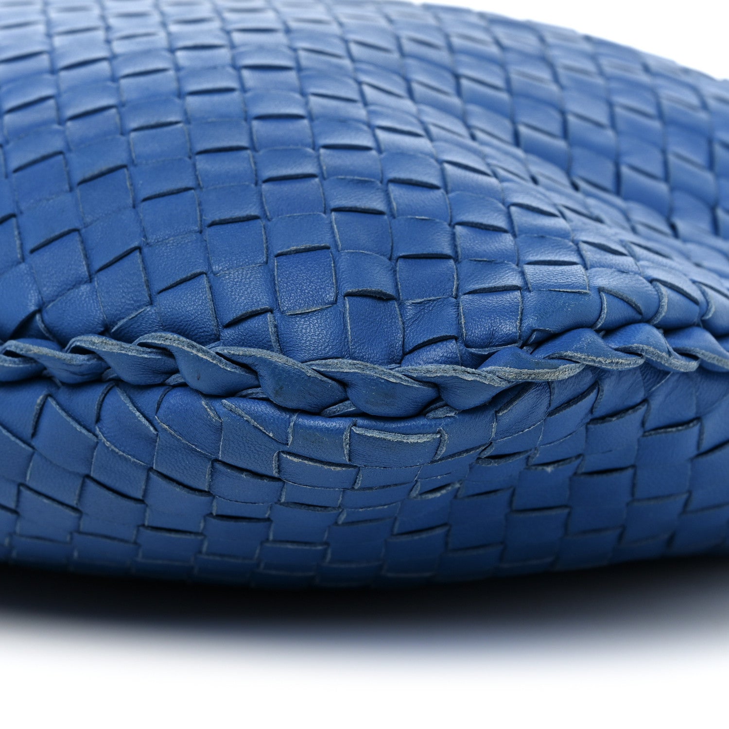 Bottega Veneta Nappa Intrecciato Medium Veneta Hobo Signal Blue 6 of 14