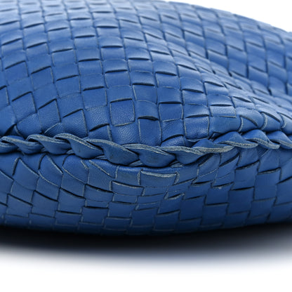 Bottega Veneta Nappa Intrecciato Medium Veneta Hobo Signal Blue 6 of 14