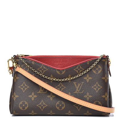Louis Vuitton Monogram Pallas Clutch Cherry 1 of 11