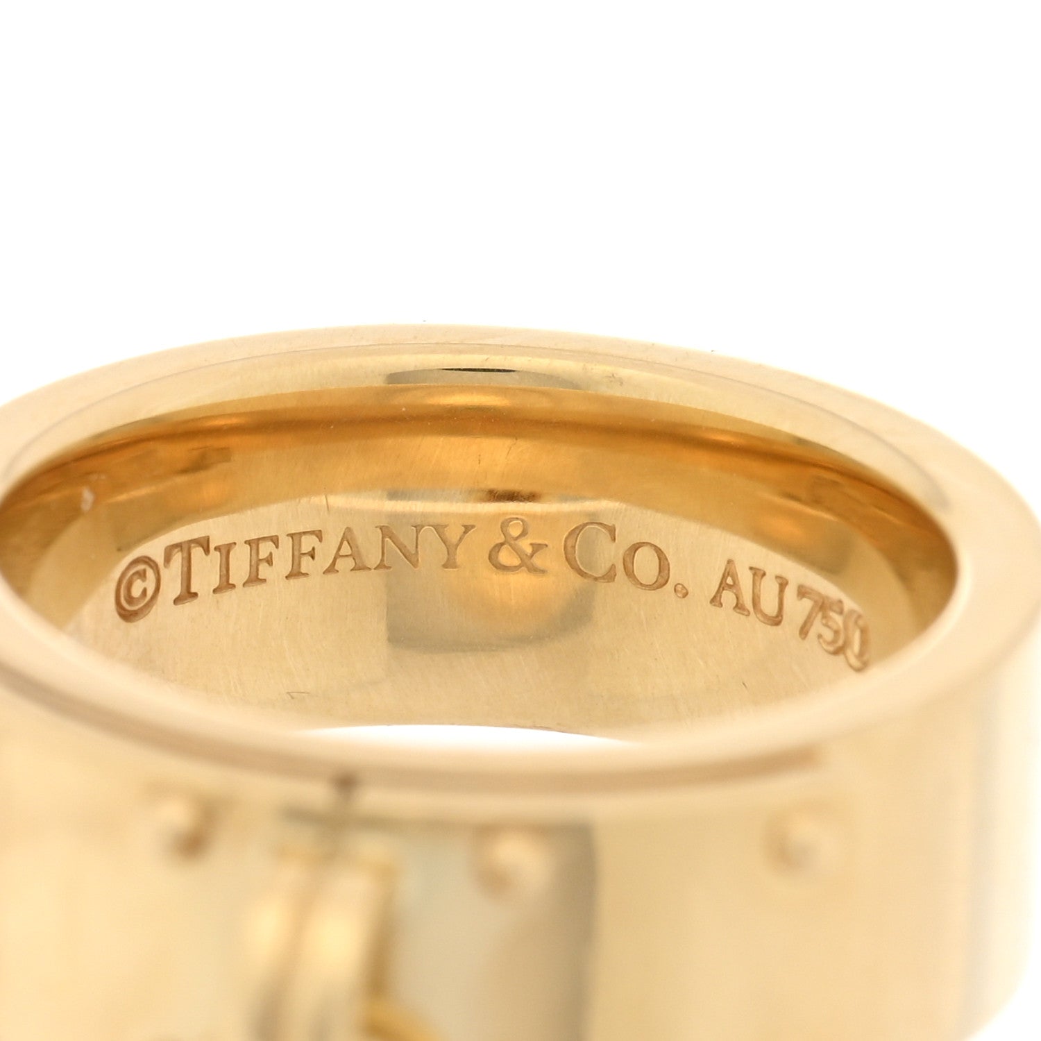 Tiffany 18K Yellow Gold Hardwear Dangle Ball Ring 47 4 4 of 6