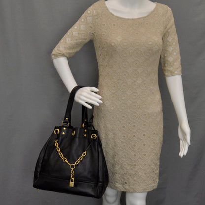 Saint Laurent Leather Overseas Tote Brown 2 of 10