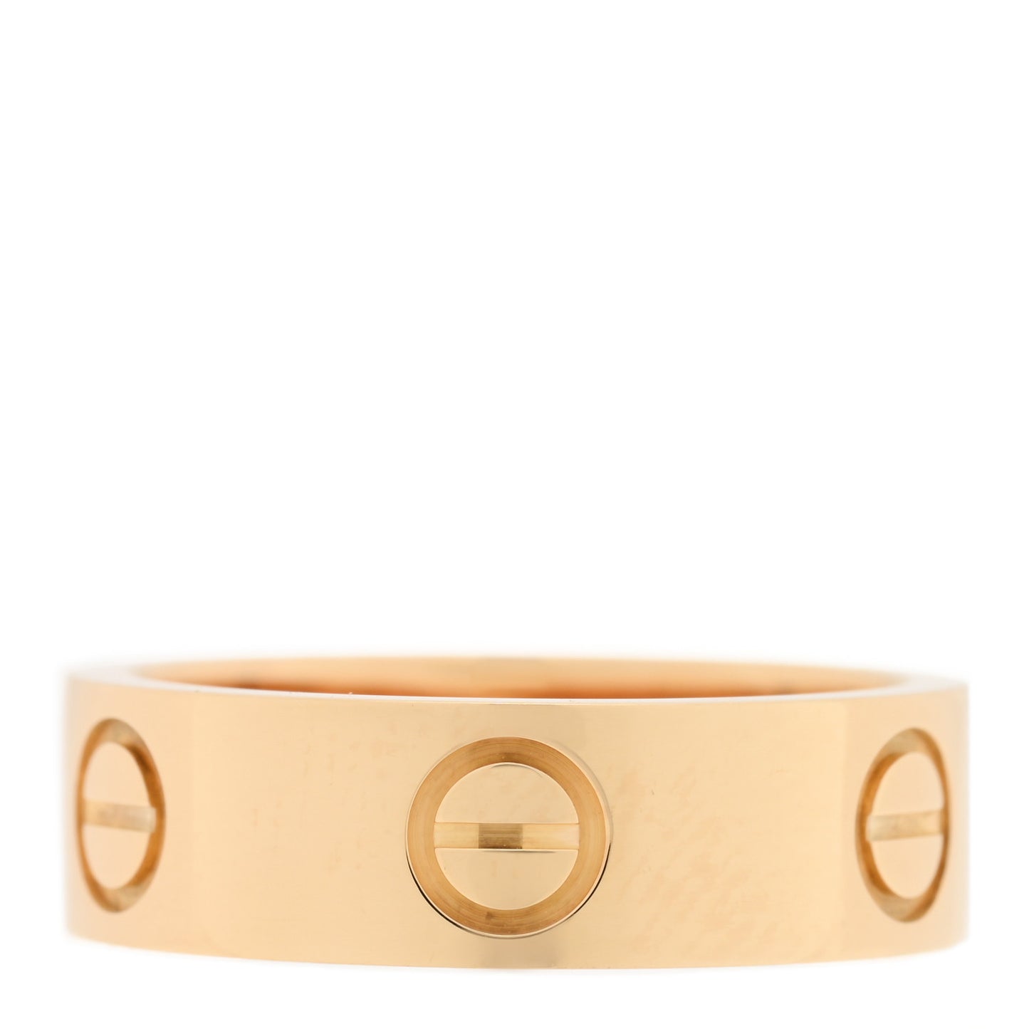 18K Yellow Gold 5.5mm LOVE Ring 50 5.25
