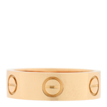 Cartier 18K Yellow Gold 5.5mm LOVE Ring 50 5.25 3 of 4