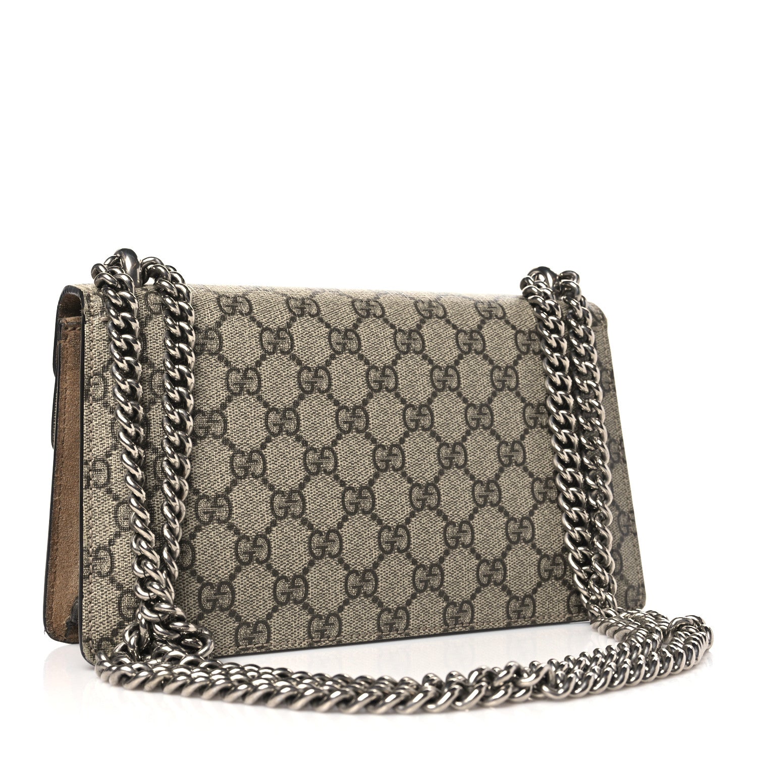 Gucci GG Supreme Monogram Small Dionysus Shoulder Bag Taupe 3 of 16