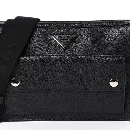 Prada Toro Messenger Bag Black 8 of 10
