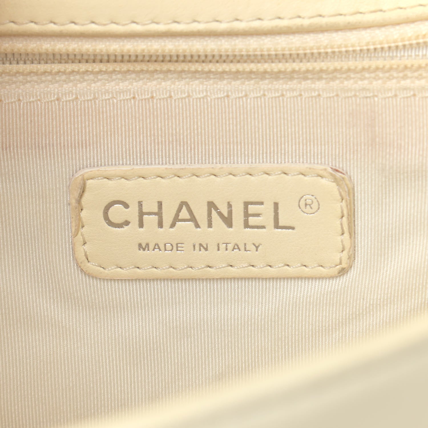 Chanel Lambskin Quilted Large Boy Flap Black White 6 of 20