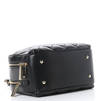 Chanel Lambskin Quilted Small Trendy CC Bowling Bag Black 4 of 13