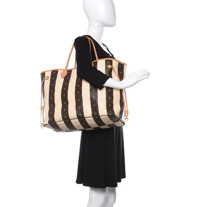 Louis Vuitton Monogram Rayures Neverfull GM 2 of 11