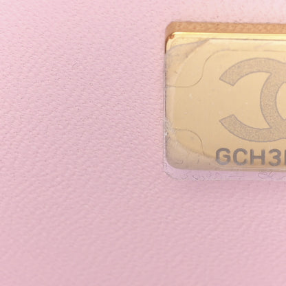 Chanel Lambskin Quilted Mini Sweet Camellia Flap Light Pink 7 of 10