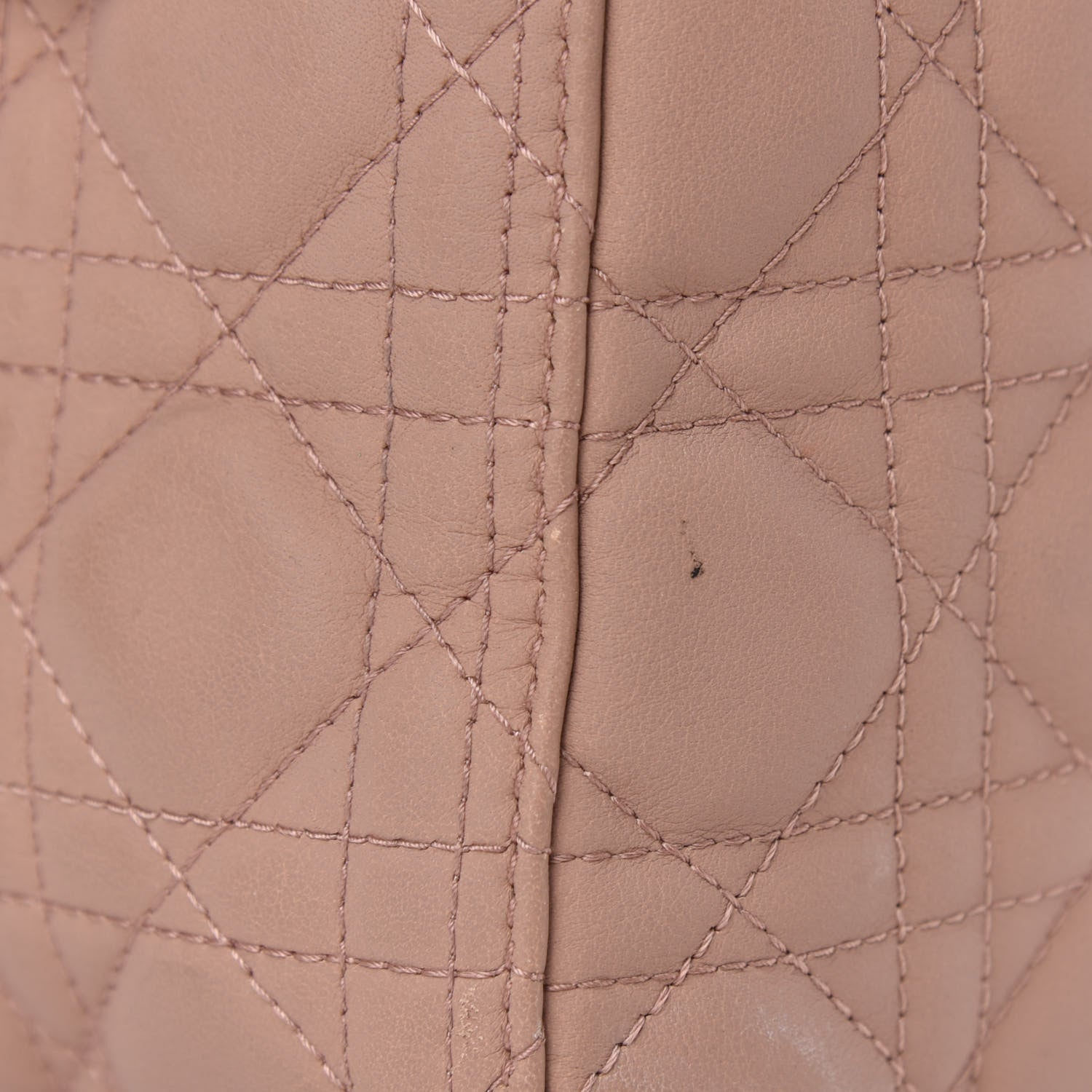 Christian Dior Ultra Matte Calfskin Cannage Medium Lady Dior Beige 14 of 16