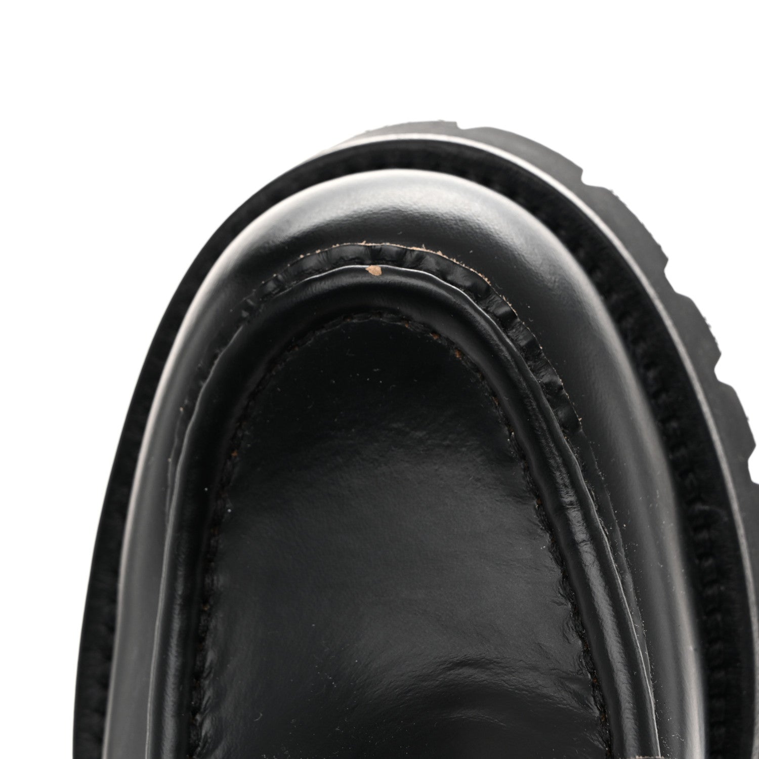 Gucci Cordovan Lux Womens Harald Horsebit 25mm Platform Loafers 36 38 Black 12 of 13