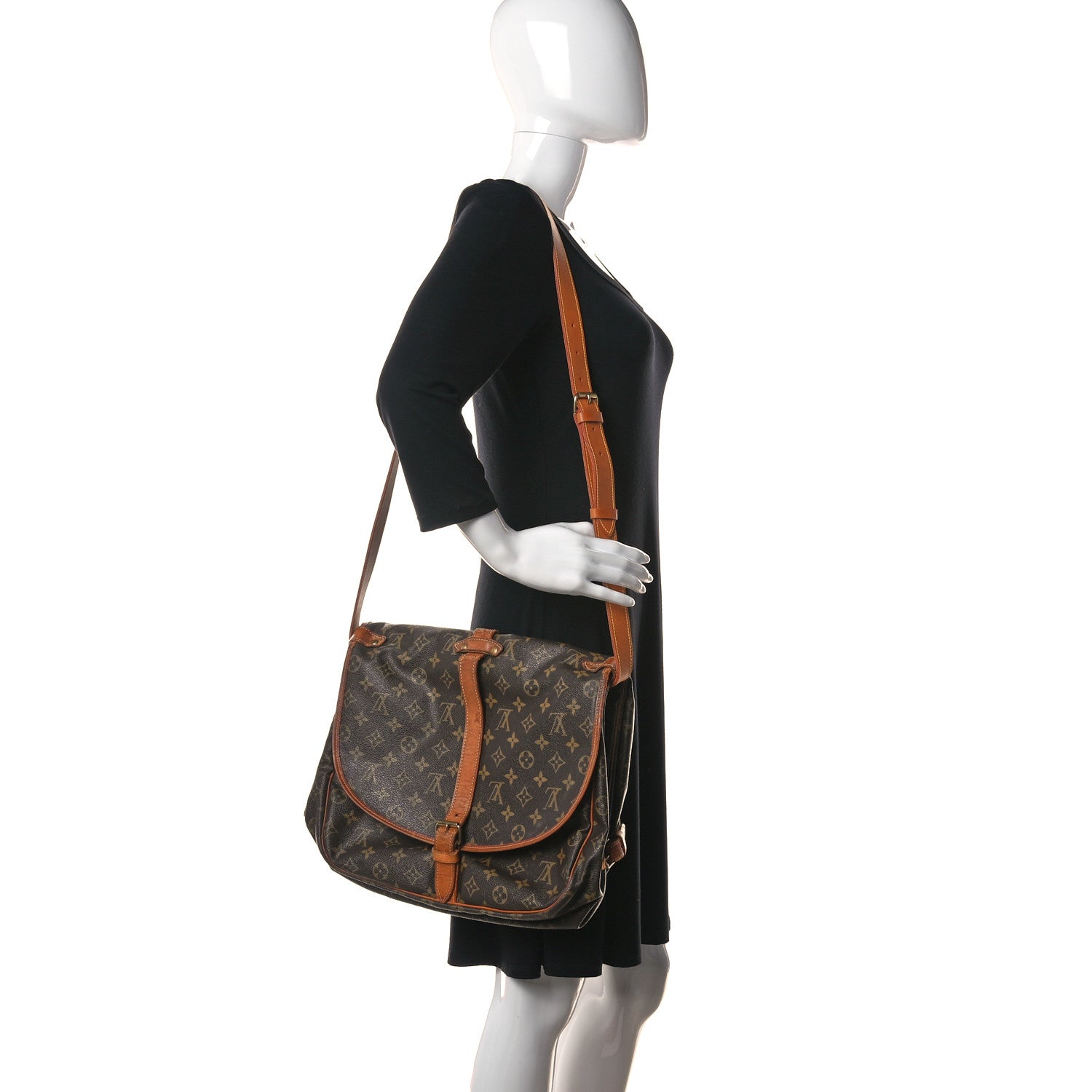 Louis Vuitton Monogram Saumur 35 3 of 36