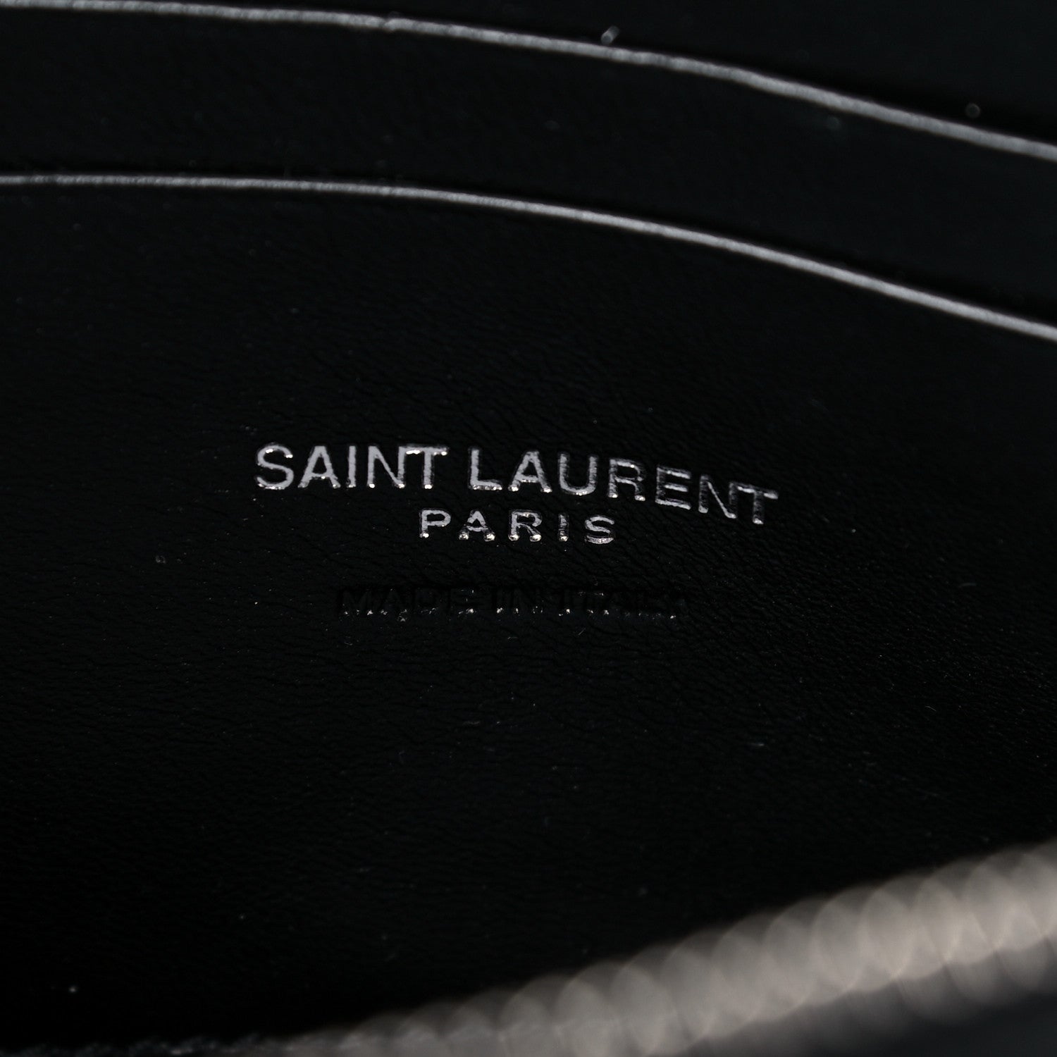 Saint Laurent Grain De Poudre Matelasse Monogram Mini Lou Camera Bag Black 6 of 12
