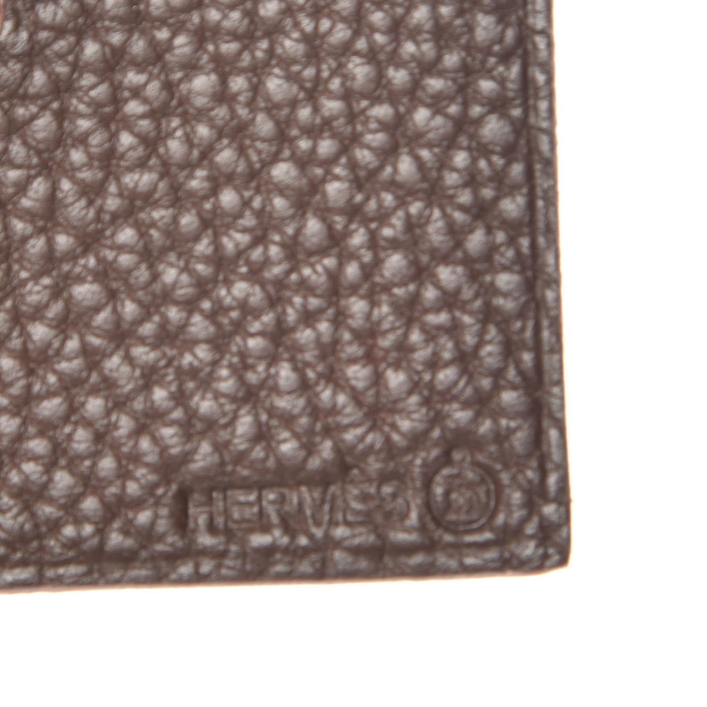 Togo Epsom Petit H Heart Bag Charm Chocolate