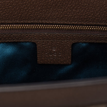 Gucci GG Supreme Monogram Web Medium Ophidia Chain Shoulder Bag Brown 8 of 12