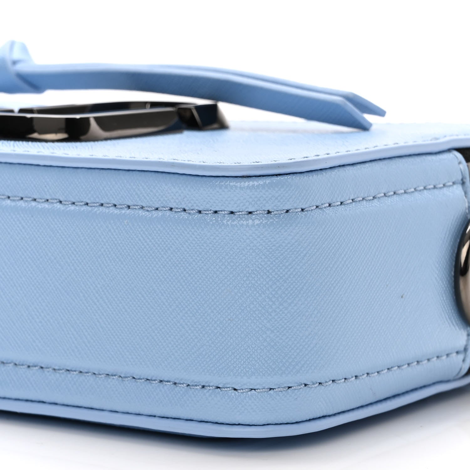 Marc Jacobs Saffiano Small Snapshot Camera Bag Dreamy Blue 10 of 10