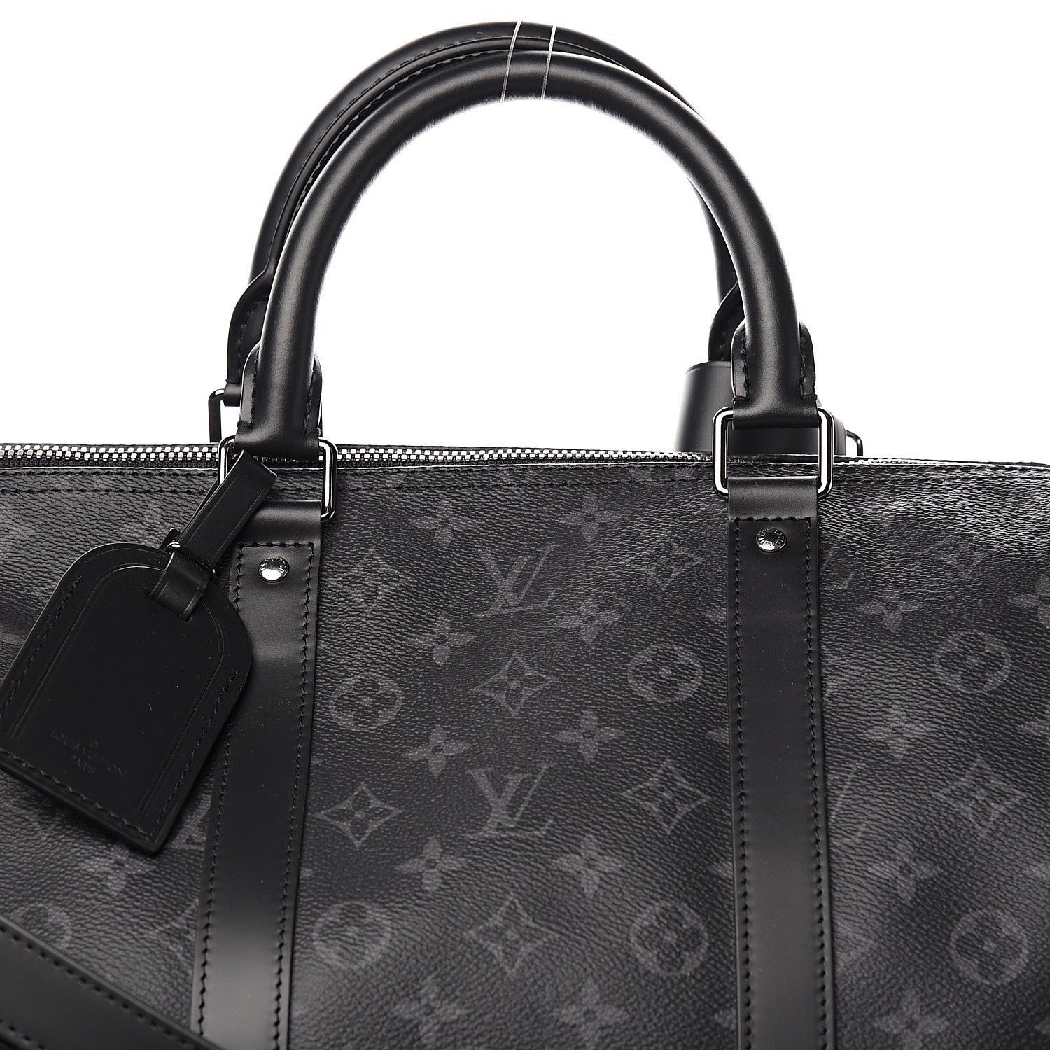 Louis Vuitton Monogram Eclipse Keepall Bandouliere 55 9 of 9