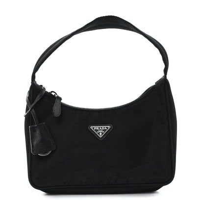 Prada Tessuto Nylon Mini Re-Edition 2000 Bag Black 1 of 11