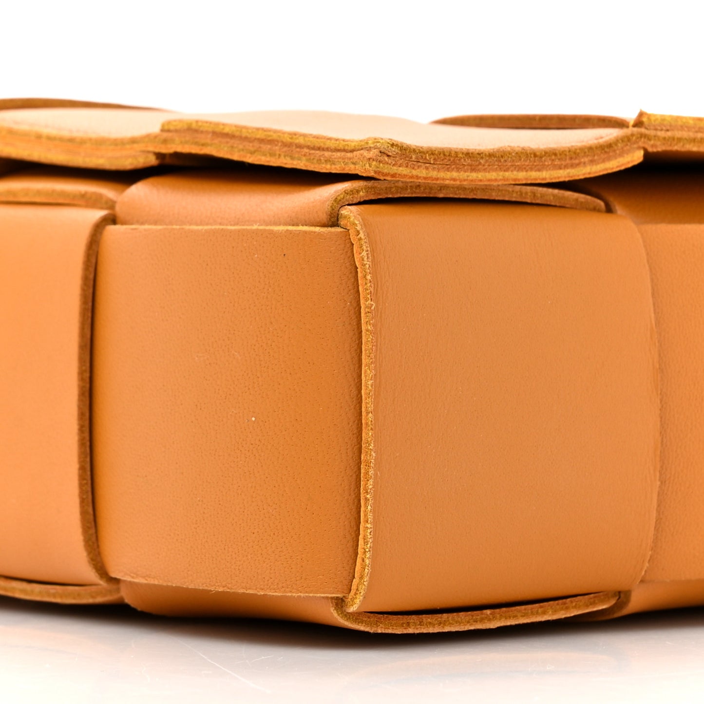 Lambskin Maxi Intrecciato Cassette Crossbody Bag Cob