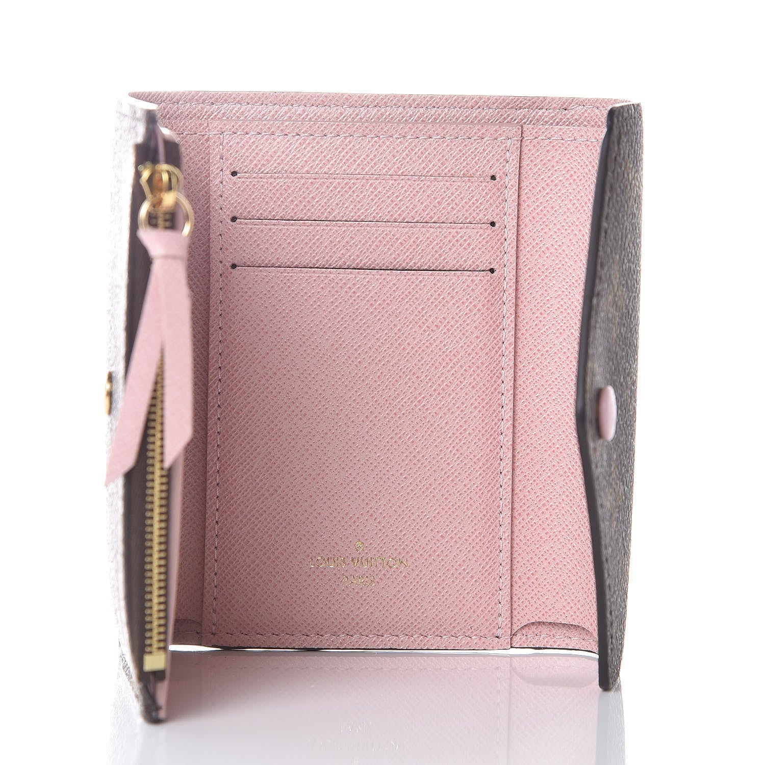 Louis Vuitton Monogram Victorine Wallet Rose Ballerine 5 of 10